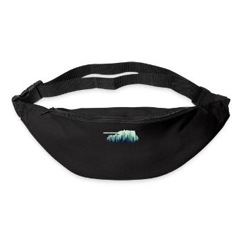 Conducteur de char de combat - Sac banane - noir - Devant
