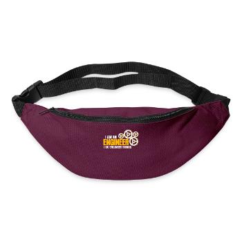 Engineering Mechanical Engineer - Bum bag - burgundy - Front