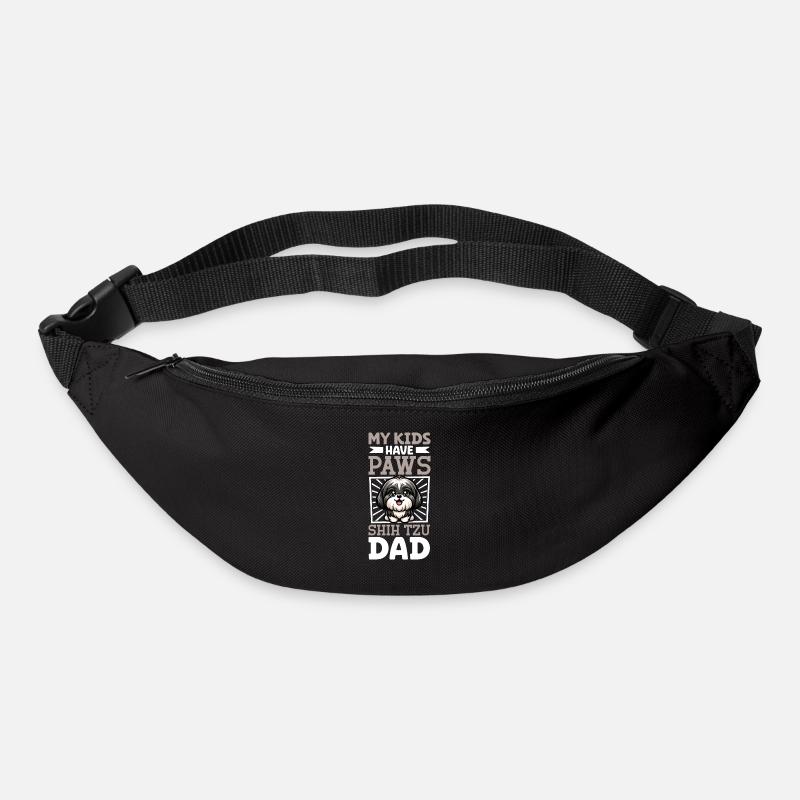 Shih Tzu Papa - Bum bag - black