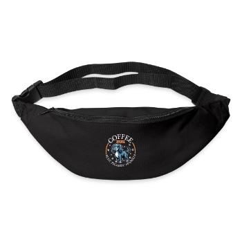 Coffee and Epagneul Bleu de Picardy - Bum bag - black - Front