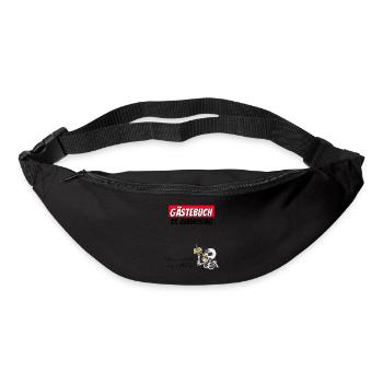 27th Birthday Guestbook Signatures Alcohol - Bum bag - black - Front