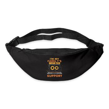 I'm My Family's Unpaid Tech Support - Funny - Sac banane - noir - Devant