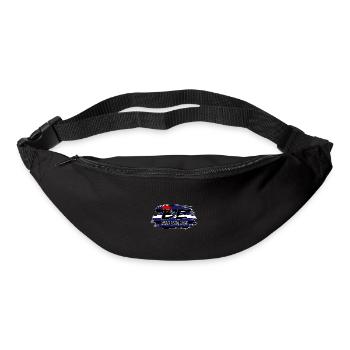 Be who you are LGBT Gay Pride CSD Leather Fetisch - Gürteltasche - Schwarz - Vorne