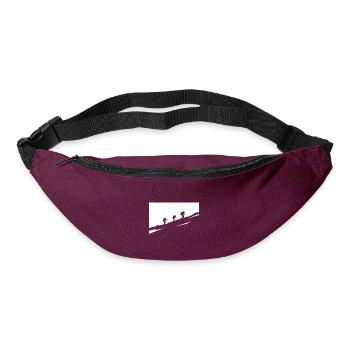 Hiking - (8) - Bum bag - burgundy - Front