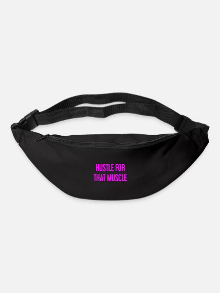 Hustle For That Muscle - Bum bag - black