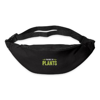 vegan veganer - Gürteltasche - Schwarz - Vorne
