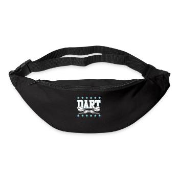 Dart Dartpfeile logo - Gürteltasche - Schwarz - Vorne