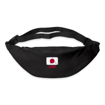 Japan Japanese Flag - Bum bag - black - Front
