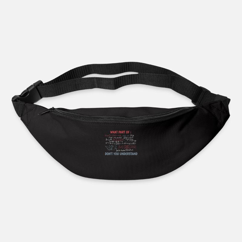 Funny Complex Equation Math Teacher - Bum bag - black