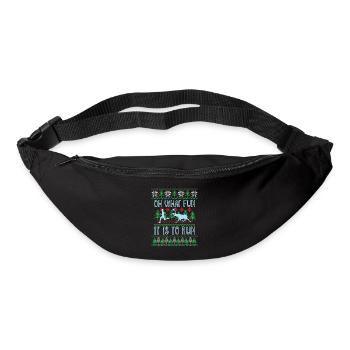 Oh what fun it is to run - ugly sweater run 5k - Bum bag - black - Front