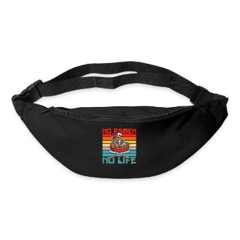 No Ramen no Life - Bum bag - black - Front