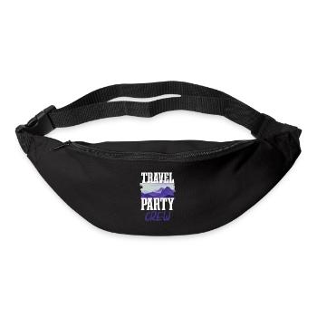 Travel Party Crew - Bum bag - black - Front