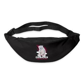 Bain de glace le plus frais Eisbär Kneipp baignade hivernale - Sac banane - noir - Devant