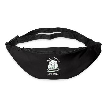 Ruhe bewahren und weiterrechnen - Gürteltasche - Schwarz - Vorne
