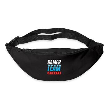 Équipe de joueurs - Sac banane - noir - Devant