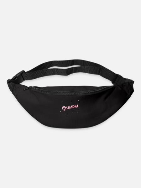 Cassandra Namen personalisiert - Gürteltasche - Schwarz