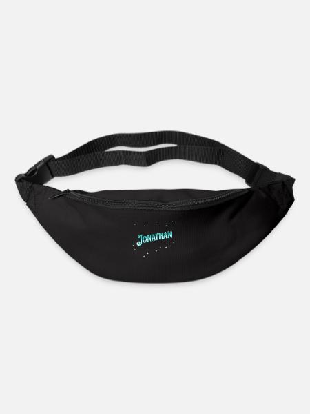 Jonathan name personalized - Bum bag - black
