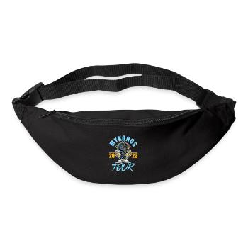 Mykonos 2023 Skeleton - Sac banane - noir - Devant