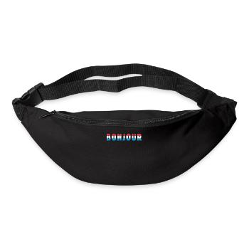 Bonjour Good Morning Country France - Gürteltasche - Schwarz - Vorne