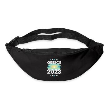 Greece 2023 - Gürteltasche - Schwarz - Vorne