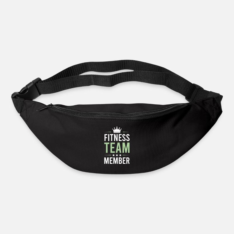 Équipe de conditionnement physique - Sac banane - noir