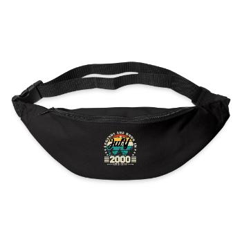 Juli 2000. Geburtstagsgeschenk Juli 2000. - Gürteltasche - Schwarz - Vorne