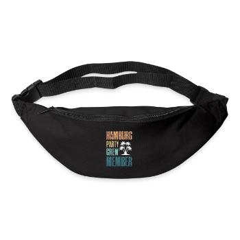 Hamburg Party Crew - Gürteltasche - Schwarz - Vorne