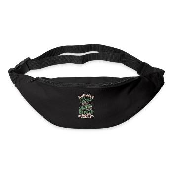 NORMALE OPAS SPIELEN BINGO COOLE OPAS WOHNMOBIL - - Gürteltasche - Schwarz - Vorne