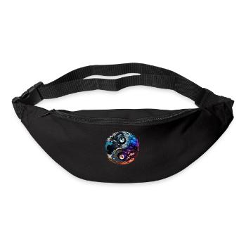 Yin Yang - Gürteltasche - Schwarz - Vorne