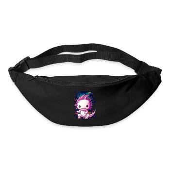 Axolotl - Gürteltasche - Schwarz - Vorne