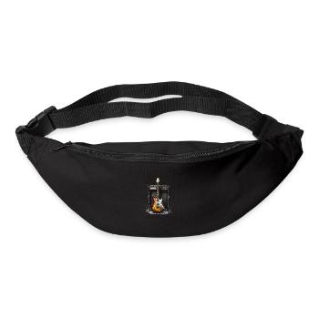 Ich bin nicht alt, ich bin Vintage Retro 1969 Gitarre - Gürteltasche - Schwarz - Vorne