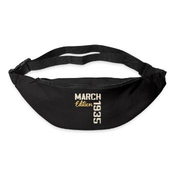 March 1935 Birthday Gift March 1935 - Bum bag - black - Front