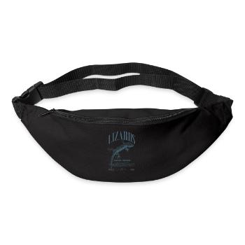 Tokay Gecko Streetwear Lizard Keeper - Sac banane - noir - Devant