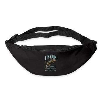 Tokay Gecko Modern Reptile Keeper Streetwear - Sac banane - noir - Devant