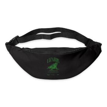 Jackson's Chamäleon Streetwear Eidechsenwärter - Gürteltasche - Schwarz - Vorne