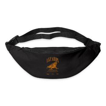 Jackson's Chamäleon Streetwear Eidechsenwärter - Gürteltasche - Schwarz - Vorne