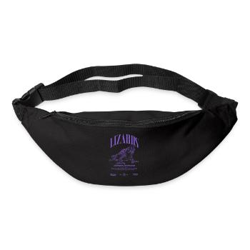 Jackson's Chamäleon Streetwear Eidechsenwärter - Gürteltasche - Schwarz - Vorne