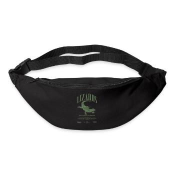 Phelsuma laticauda Day Gecko Lizard Keeper - Bum bag - black - Front