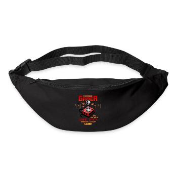 Vintage Gamer seit 1974 Lustige Geburtstagsspiele - Gürteltasche - Schwarz - Vorne