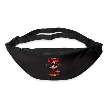 Vintage Gamer seit 1983 Lustige Geburtstagsspiele - Gürteltasche - Schwarz - Vorne