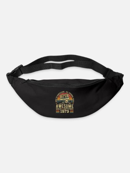 Birthday September 1973 Vintage September 1973 - Bum bag - black