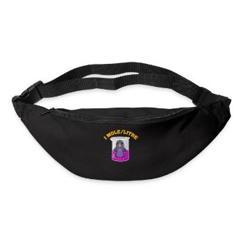 1 Mol/L - Gürteltasche - Schwarz - Vorne