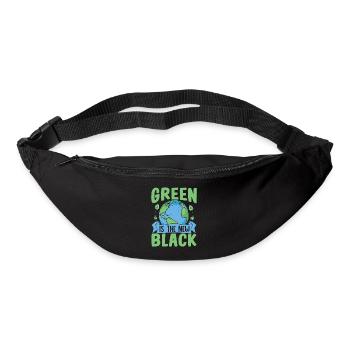 Green is the new black - Bum bag - black - Front