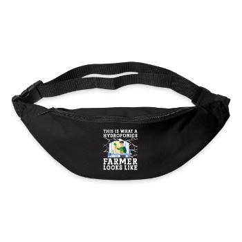 This is what a Hydroponics Farmer looks like - Bum bag - black - Front