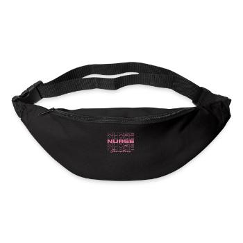 Geriatric Nurse Medical Nurses Stylish - Bum bag - black - Front