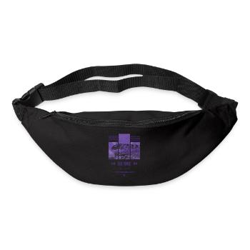 Blue Tongue Skink Reptile Keeper Streetwear - Gürteltasche - Schwarz - Vorne