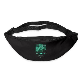 Leopard Gecko Reptile Keeper Streetwear - Bum bag - black - Front