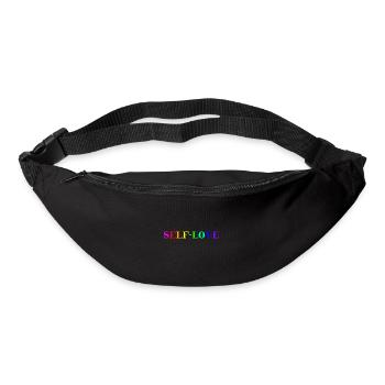 Self-Love Regenbogen Geschenkidee LGBTQ+ LGBT - Gürteltasche - Schwarz - Vorne