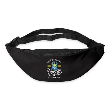 un bogosse clermontois rugby clermont humour - Sac banane - noir - Devant