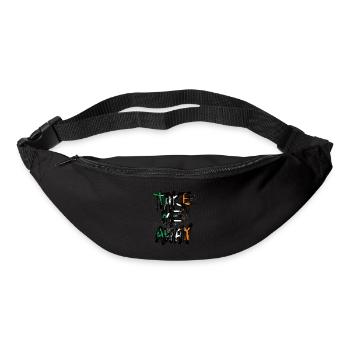 Ireland Flag Homesickness Irish Flag Dublin - Bum bag - black - Front